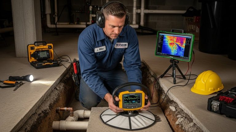 Slab leak detection Amarillo TX specialist